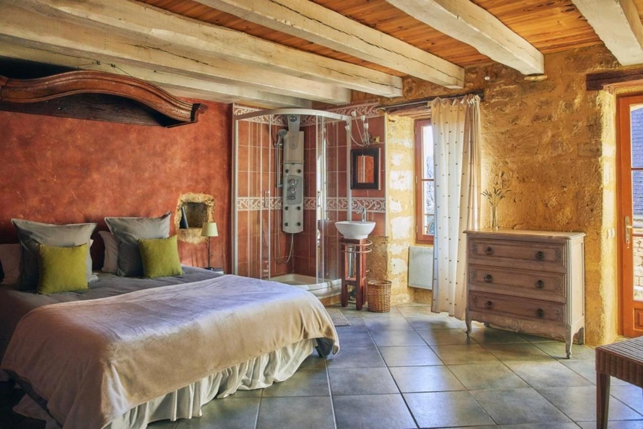 Domaine De Cantegrel - Gites De Charme Et Suite Troglodyte En Perigord Vitrac  Bagian luar foto